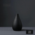 Black Ceramic Small Vase